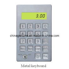 Zcheng Fuel Dispenser Computer Stainless Steel Metal Keyboard (vertical)
